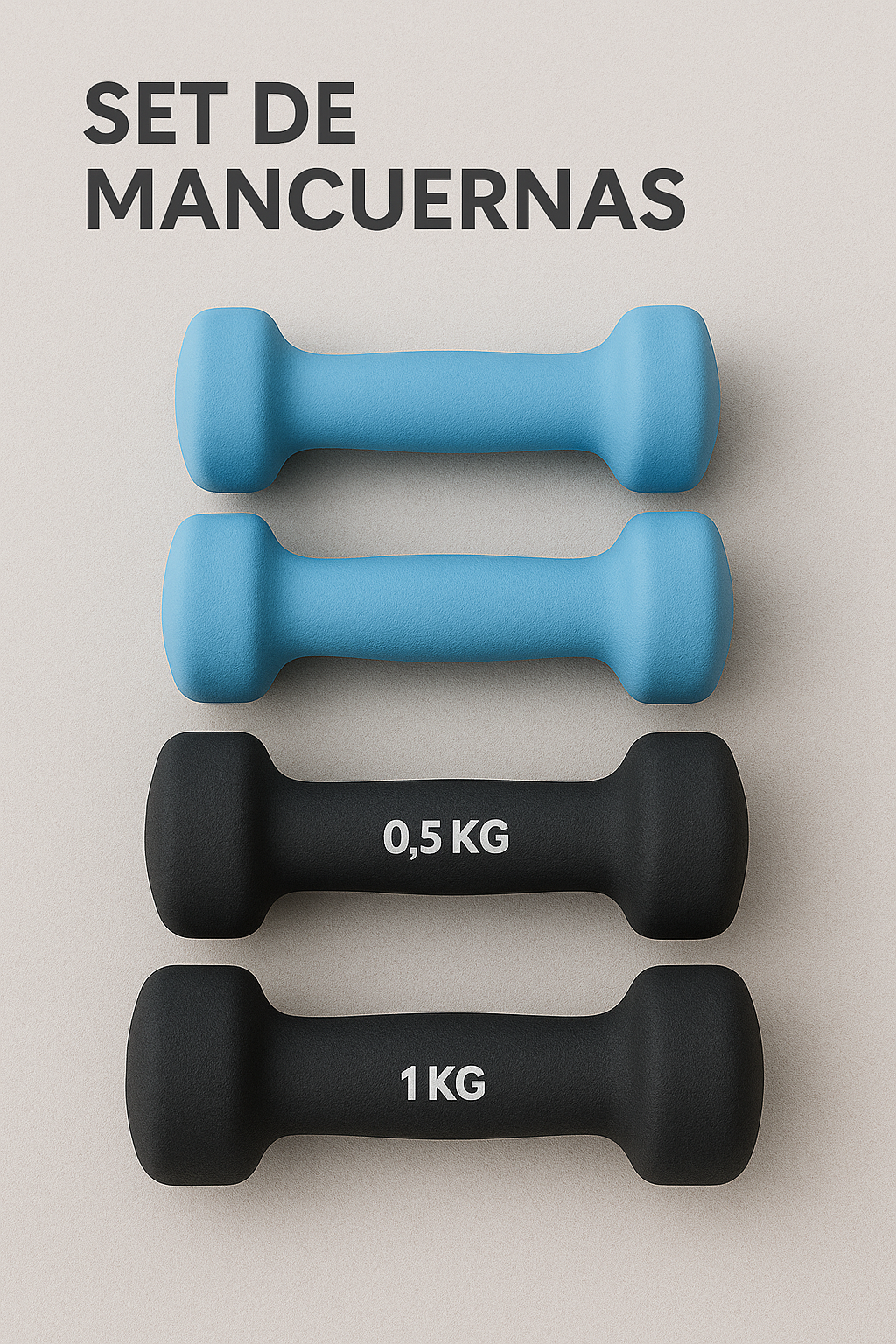 Set Mancuernas Mini para Entrenamiento Diario