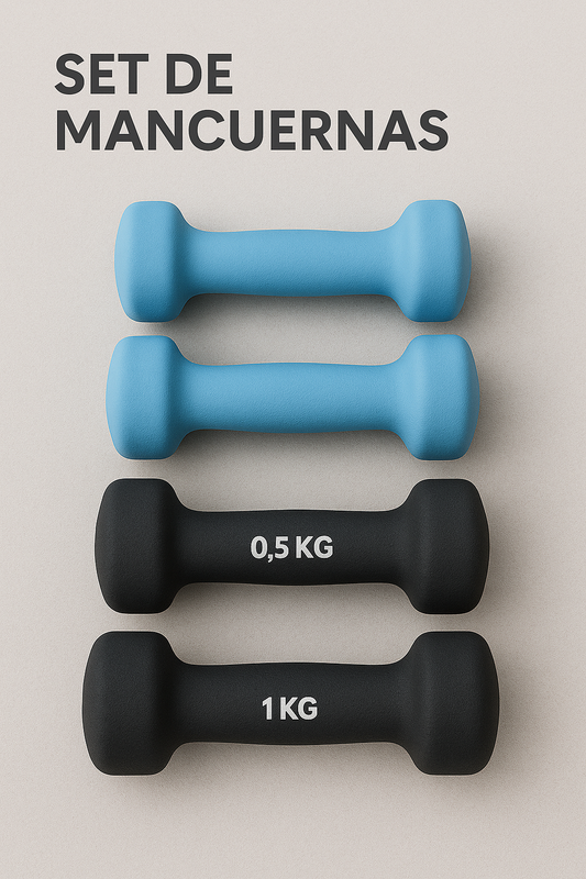 Set Mancuernas Mini para Entrenamiento Diario