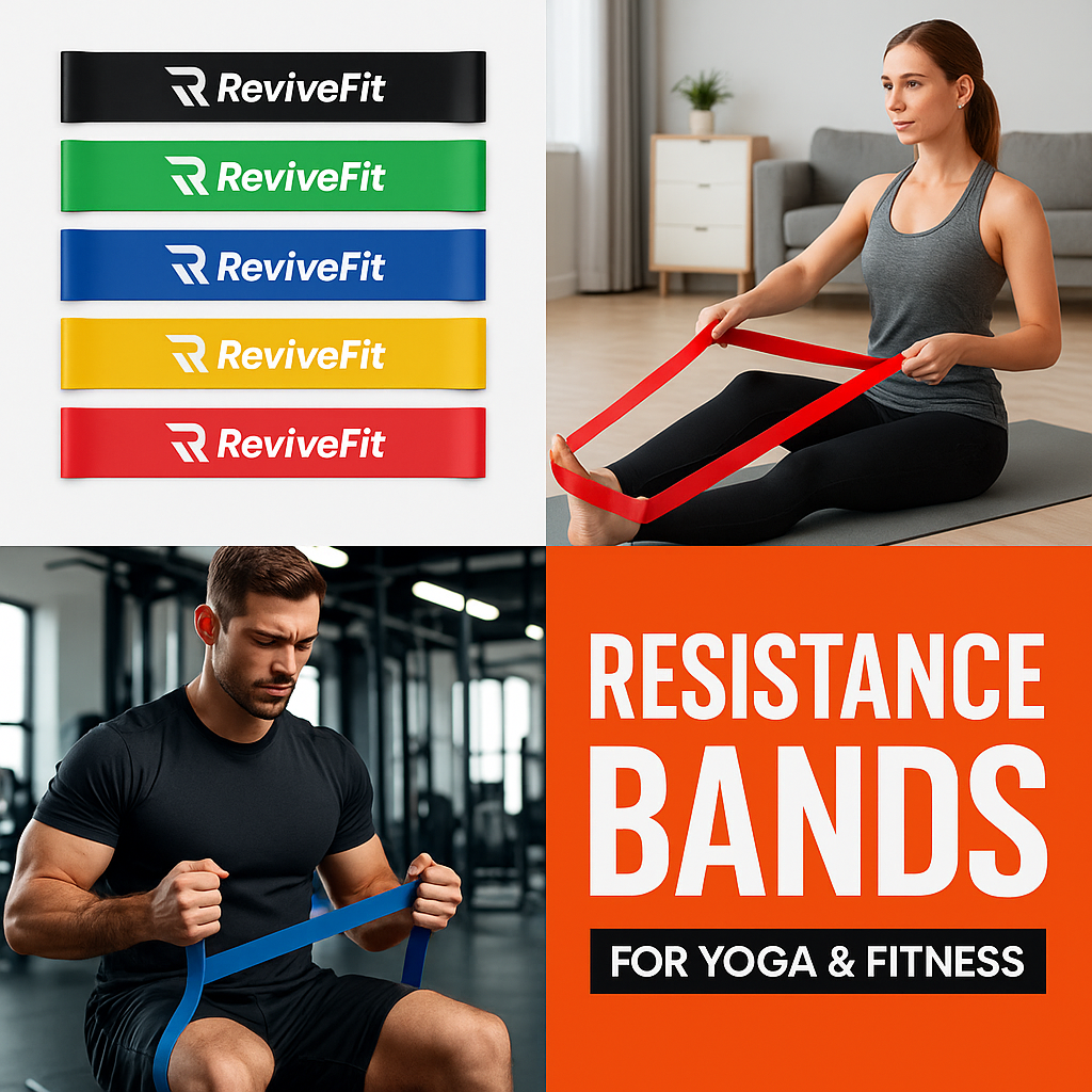 Bandas de Resistencia Versátiles para Yoga y Entrenamiento Físico